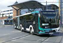 VIP Potsdam - MAN New Lion's City G (P-AV 944)  am Potsdam Hbf. im September 2020.