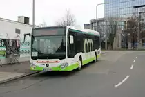 Reisebüro Wissmüller Mercedes Benz Citaro 2 Ü am 11.12.21 in Wiesbaden Hbf