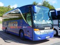 Setra 411 HD von Anker aus Deutschland im Stadthafen Sassnitz am 12.05.2019