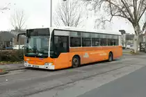 ESWE Verkehr Mercedes Benz Citaro 1 Facelift Wagen 308 am 11.12.21 in Wiesbaden Hbf