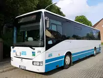 Irisbus Crossway der MVVG in Strasburg am 18.05.2019