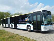 Mercedes Citaro III der Universitätsmedizin Greifswald in Neubrandenburg am 18.05.2019