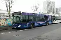 ESWE Verkehr Mercedes Benz Citaro 2 Wagen 61 am 11.12.21 in Wiesbaden Hbf