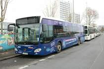 ESWE Verkehr Mercedes Benz Citaro 2 Wagen 61 am 11.12.21 in Wiesbaden Hbf
