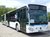 Mercedes Citaro III der Universitätsmedizin Greifswald in Neubrandenburg am 18.05.2019