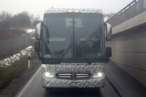 Mercedes Tourrider - Prototyp für den US-Markt, fotografiert im Dezember 2021 in Neu-Ulm