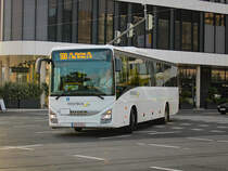 Graz. Ein ehemaliger Bus aus Stainach ist BD 15089, dieser kam im Sommer 2021 nach Graz, aufgrund akuten Busmangels. Am 02.09.2021 konnte er von mir vor der Messe fotografiert werden.