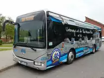 Irisbus Crossway der MVVG in Burg Stargard am 31.05.2019