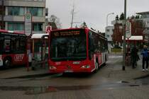 HLB Bus/MTV Mercedes Benz Citaro 1 Facelift am 28.12.21 in Hofheim Bahnhof