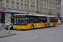 Mercedes Citaro der Post, auf der Linie 101, fährt durch die Laupenstrasse. Die Aufnahme stammt vom 08.11.2012.