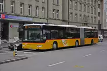 Mercedes Citaro der Post, auf der Linie 101, fährt durch die Laupenstrasse. Die Aufnahme stammt vom 08.11.2012.