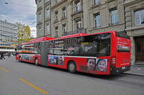 Mercedes Citaro 841, auf der Linie 19, bedient die Haltestelle Hirschengraben. Die Aufnahme stammt vom 08.11.2012.