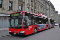 Mercedes Citaro 841, auf der Linie 19, bedient die Haltestelle Hirschengraben. Die Aufnahme stammt vom 08.11.2012.
