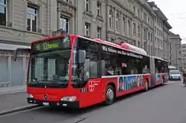Mercedes Citaro 841, auf der Linie 19, bedient die Haltestelle Hirschengraben. Die Aufnahme stammt vom 08.11.2012.