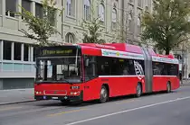 Volvo Bus 817, auf der Linie 17, fährt durch die Bundesgasse. Die Aufnahme stammt vom 08.11.2012.