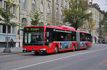 Mercedes Citaro 841, auf der Linie 19, fährt durch die Bundesgasse. Die Aufnahme stammt vom 08.11.2012.
