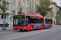 Mercedes Citaro 841, auf der Linie 19, fährt durch die Bundesgasse. Die Aufnahme stammt vom 08.11.2012.