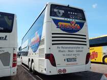 Setra 431 DT von Die Busfahrer Touristik/Stewa aus Deutschland im Stadthafen Sassnitz am 09.06.2019