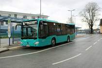 Transdev Rhein Main Mercedes Benz Citaro K am 29.12.21 in Bad Vilbel