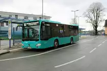 Transdev Rhein Main Mercedes Benz Citaro K am 29.12.21 in Bad Vilbel
