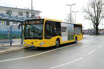 Vilbus Mercedes Benz Citaro 2 am 31.12.20 in Bad Vilbel Bhf