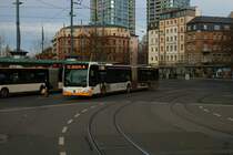 Mainzer Mobilität Mercedes Benz Citaro 2 G Wagen 931 am 31.12.21 in Mainz Innenstadt