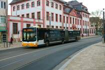 Mainzer Mobilität MAN Lions City Wagen 779 am 31.12.21 in Mainz Innenstadt