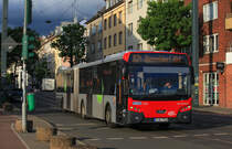 Am 26. Mai 2021 fuhr der einzige Rheinbahn VDL Gelenkbus,  Wagen 7700, als 834 zum Hauptbahnhof Düsseldorf an die Haltestelle Elisabethkirche. 