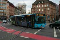 Mainzer Mobilität Mercedes Benz Citaro 2 G Wagen 941 am 31.12.21 in Mainz Innenstadt