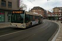 Mainzer Mobilität Mercedes Benz Citaro 2 G Wagen 960 am 31.12.21 in Mainz Innenstadt