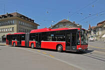 Mercedes Citaro 860, auf der Linie 19, verlässt die Haltestelle beim Casinoplatz. Die Aufnahme stammt vom 17.06.2013.
