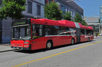 Volvo Bus 830, auf der Linie 11, fährt Richtung Bubenbergplatz. Die Aufnahme stammt vom 05.08.2021.