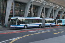 ZVB Nr. 14/vbl Nr. 914 (Mercedes Citaro O530) am 20.10.2021 beim Bhf. Luzern als Bahnersatz zur Allemend.