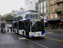 tl Nr. 446 (Mercedes Citaro C2 O530 Hybrid) am 15.9.2021 in Lausanne, Georgette