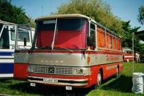 Setra S 80 Wohnbus  Der kleine Angeliter , Setra Veteranen-Club Ulm 2000
