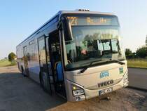 Iveco Crossway der MVVG in Burg Stargard am 24.06.2019