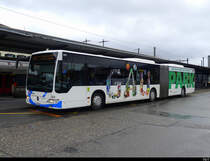 BOGG - Mercedes Citaro  Nr.203  SO  157072 in Olten bei den Bushaltestellen vor dem Bhf. Olten am 30.12.2021