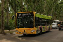 B-V 1043, Puschkinallee(Alt-Treptow, Berlin), 10.07.2020, 104 nach U Berliner Str. 