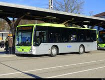 BLS Busland - Mercedes Citaro Nr.201  BE 737201 bei den Haltestellen beim Bahnhof Burgdorf am 31.12.2021