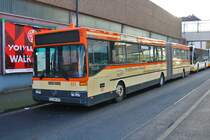 Traditions Bus Mainz Mercedes Benz O405G am 31.12.21 in Mainz