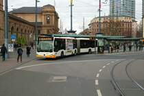 Mainzer Mobilität Mercedes Benz Citaro 2 G Wagen 958 am 11.01.22 in Mainz Innenstadt