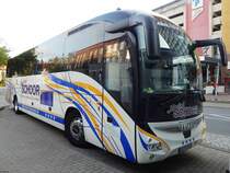 Iveco Magelys von Manfred Schoor Busreisen aus Deutschland in Neubrandenburg am 01.08.2019