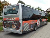 Iveco Crossway der MVVG in Burg Stargard am 11.08.2019