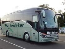 Setra 511 HD von Heideker aus Deutschland in Neubrandenburg am 16.08.2019