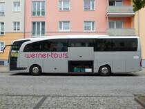 Mercedes Travego von Transportservice Graubmann GmbH aus Deutschland in Neubrandenburg am 18.08.2019