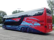 Setra 431 DT von Becker-Strelitz Reisen aus Deutschland in Neubrandenburg am 18.08.2019