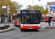 MAN Lion´s City NG 323 GIII der SWB BN-SW 4421 am Hbf Bonn - 14.10.2021