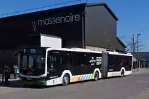 ST 4663, MAN Lion’s City, vom Tice, aufgenommen an der Haltestelle Av. du Rock'n'Rol in Esch Belval. 28.02.2022