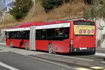 Heckansicht des MB Citaro Facelift 864 von BERNMOBIL am 26.2.22 beim Kursaal.