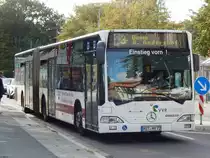 Mercedes Citaro I der VVR in Stralsund am 14.09.2019